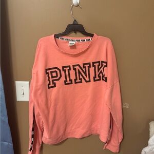PINK Victoria's Secret Peach Sweatshirt